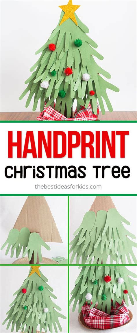 Handprint Christmas Tree The Best Ideas For Kids