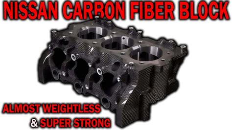 This Engine Block Is Made Entirely Out Of Carbon Fiber Youtube