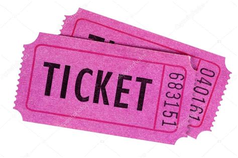 Purple Or Pink Tickets Stock Photo By ©davidfranklin 65955635