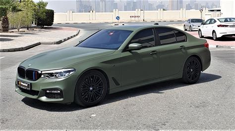 Bmw 5 Green Matt Wrap Wrapstyle