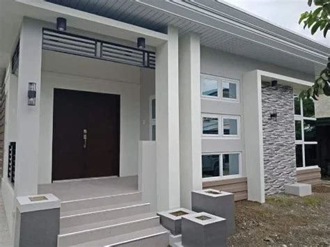 Taman samping rumah bisa menciptakan nuansa sejuk di dalam hunian anda. 24 desain rumah modern 1 lantai dengan pintu samping di 2020 | Desain rumah modern, Rumah ...