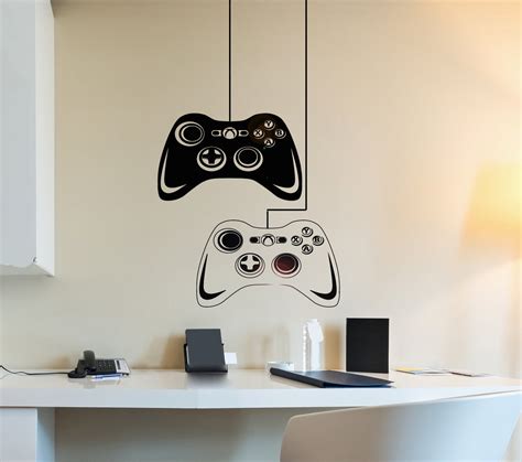Vinyl Wall Decal Playroom Gamer Joystick Video Games Stickers Mural 22