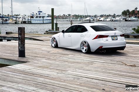 Lexus Is With A Perfect Stance And Rotiform Tmb Rims — Gallery