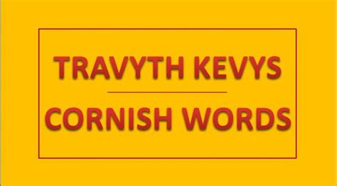 App For Cornwall Cornish Words And Phrases