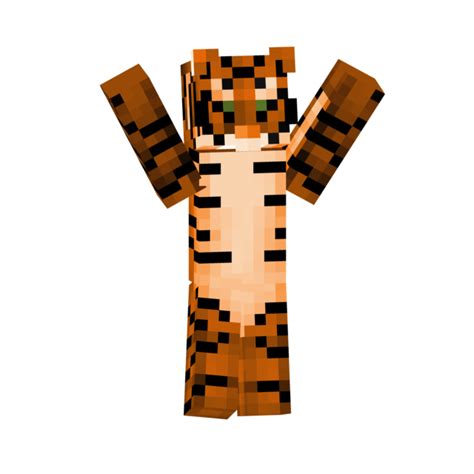 Tiger Skin Series Minecraft Skin