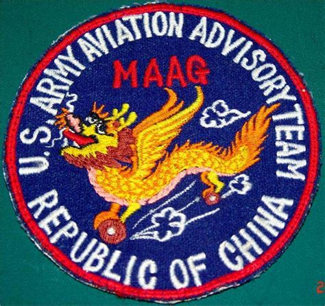 Maag Military Assistance Advisory Group Patches Army And Usaaf U
