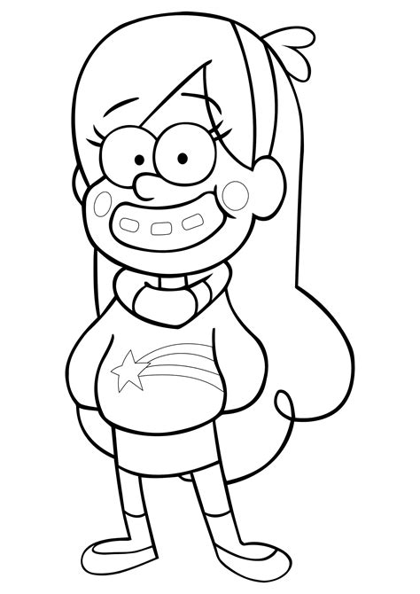 Descargue E Imprima Gratis Dibujos Para Colorear Gravity Falls Sexiz Pix