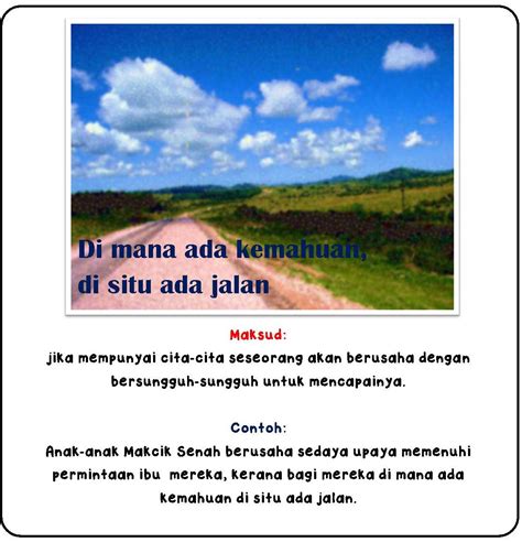 Kelompok kata atau kalimat yang tetap susunannya, biasanya mengiaskan maksud tertentu (dalam 2. Peribahasa (III) Peribahasa dan Maksud | NOTA BAHASA MALAYSIA