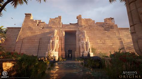 ArtStation Assassins S Creed Origins Memphis Hathor Temple Louis