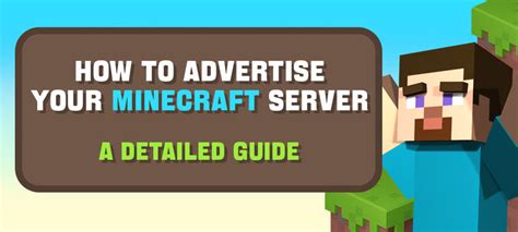 How To Advertise Your Minecraft Server Woodpunch S Graphics Shop