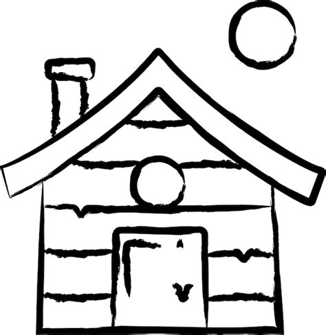 Premium Vector Witch House Hand Drawn Vector Illustrations