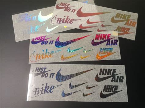 Nike Iron On Set Nike Swoosh Nike Air Heat Transfer Applique Etsy