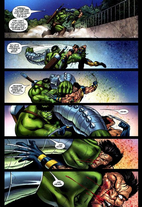 The Hulk VS Wolverine – Comicnewbies