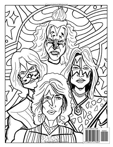Rock Band Adult Coloring Pages