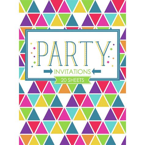 Party Invitations Party Big W