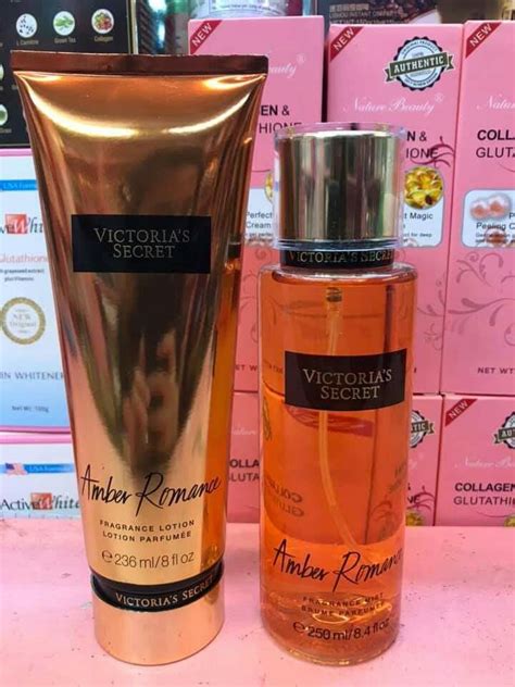Victorias Secretperfume And Lotion Set Beauty And Personal Care Bath And Body Body Care On Carousell