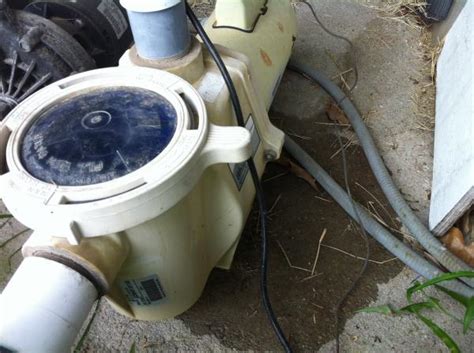 We next discovered that the tub leaked. Pool pump leaking - DoItYourself.com Community Forums