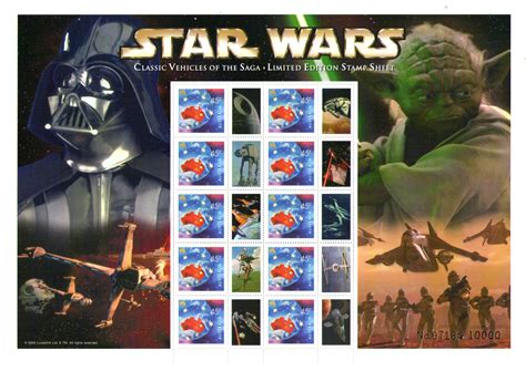 Ks Star Base Star Wars Stamps Kaplans Page
