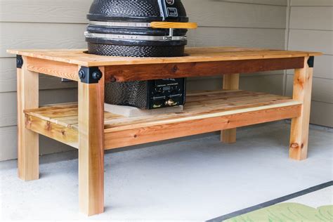 Barbecue4 cart6 grill cart1 outdoor6 table44. DIY Kamado Grill Table
