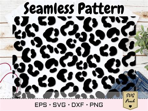 Leopard Seamless Pattern Svg By Svgpouch Thehungryjpeg