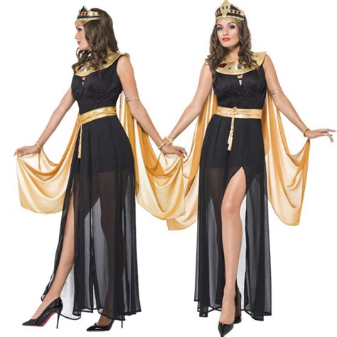 Womens Roman Empress Goddess Fancy Dress Costume Cleopatra Costume Women Ancient Egyptian