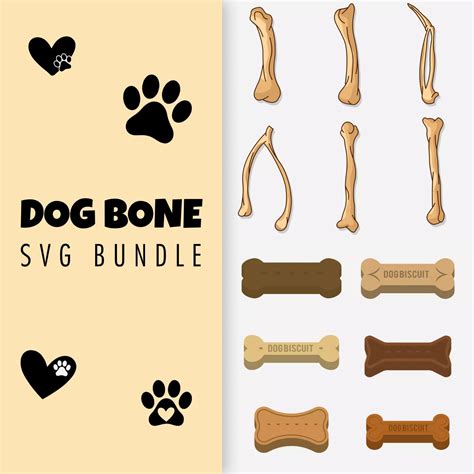 4 Dog Bone Svg Files And Designs For 2024 Masterbundles