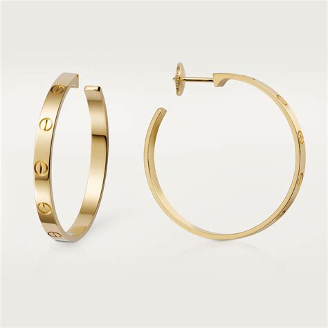 CRB8028200 LOVE Earrings Yellow Gold Cartier