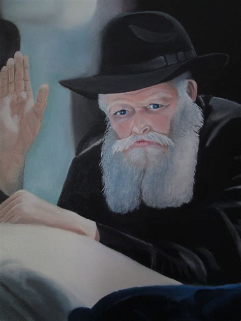 Rebbe Menachem Mendel Schneerson Rebbe Of Lubavitch Original Etsy