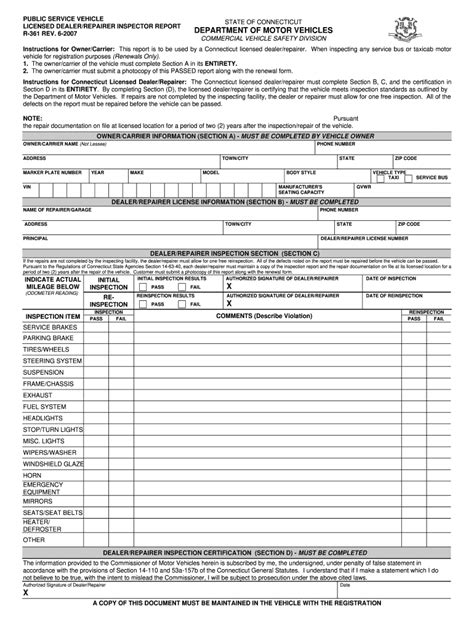 Ct Service Vehicle Form Fill Out And Sign Printable Pdf Template