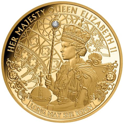 Gold Ounce 2020 Queen Elizabeth Ii Long May She Reign Coin From Niue