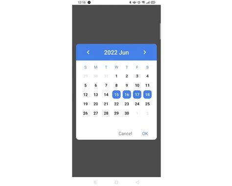 An Easy To Use Date Picker For React Native