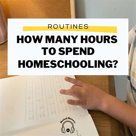 How Many Hours A Day Should You Spend Homeschooling