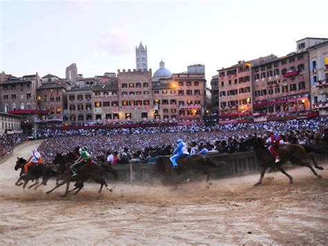 The Ancient Tradition Of The Palio Di Siena Horse Races