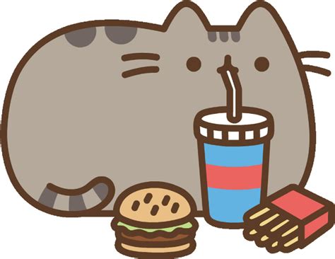 Hungry Cat Sticker By Pusheen Artofit