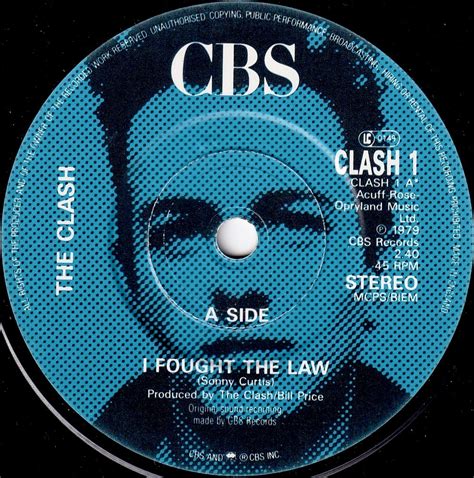 Yahooオークション The Clash「i Fought The Law」uk盤7インチep