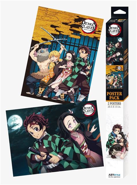Boxlunch Demon Slayer Boxed Poster Set Mall Of America