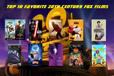 Top 10 20th Century Fox Films By Thearist2013 On Deviantart