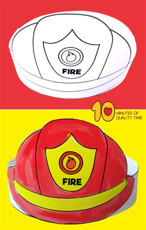 Hat drawing firefighter hat drawing easy johnsimpkins com. Fireman Hat Template | Fireman hat, Fireman crafts ...