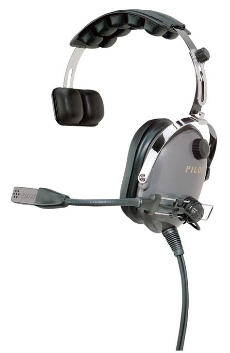 Pilot Usa Pa 1110 Single Side Helicopter Headset Aircraft Spruce