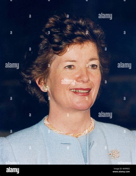 Mary Robinson President Of Ireland Stock Photo Alamy