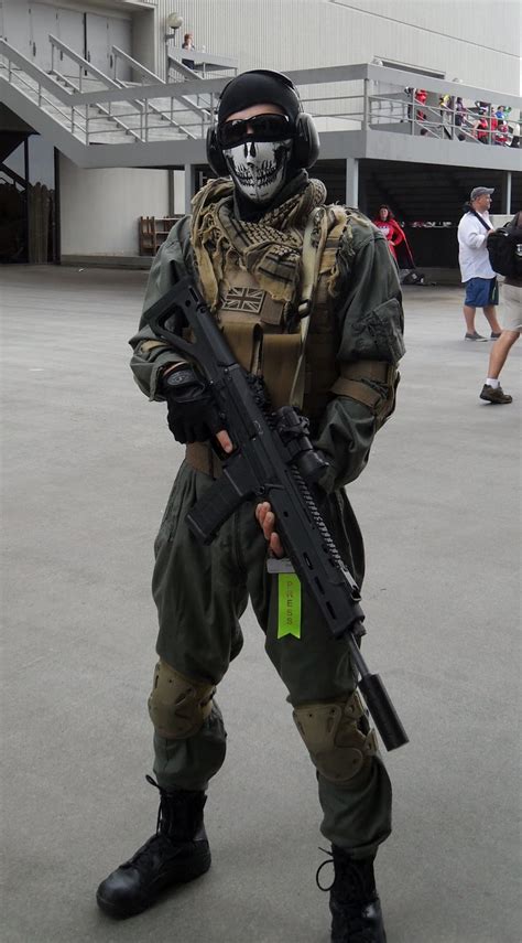 Cosplay Champions Ghost From Modern Warfare