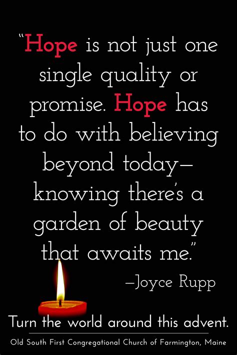 Hope Is Not Just One Single Quality Or Promise Hope Has To Do With