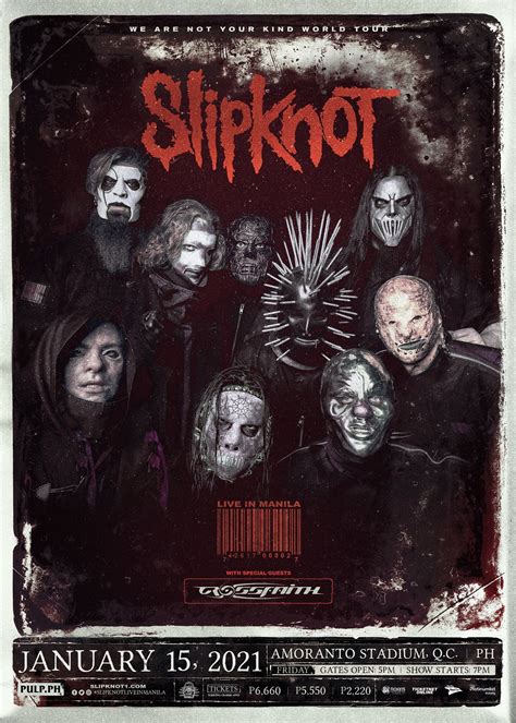 tickets for slipknot live in manila philippine concerts