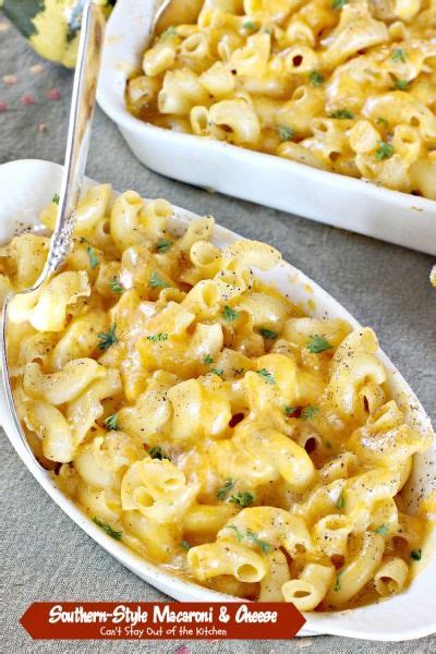 The comfort of baked macaroni and cheese has been a family favorite for generations. Southern-Style Macaroni and Cheese | Recipe | Macaroni and ...