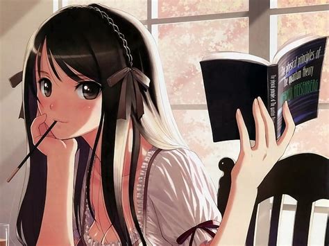 online crop hd wallpaper tony taka anime girls long hair brunette fault books