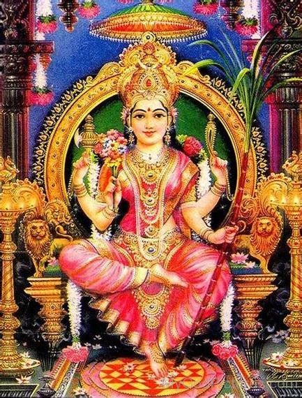 Portrait Of Goddess Parvati