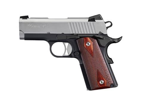 Sig Sauer Now Shipping The 9mm 1911 Traditional Ultra Compact
