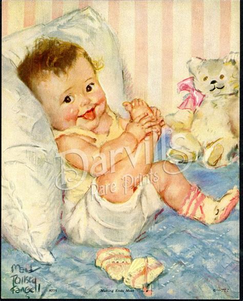 Vintage Baby Prints Baby Illustration Baby Prints Baby Art