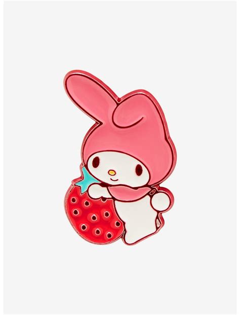 Sanrio My Melody Strawberry Enamel Pin Boxlunch Exclusive Boxlunch