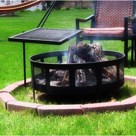 Sunnydaze Heavy Duty Adjustable Campfire Cooking Swivel Grill Inch Long Free Shipping On